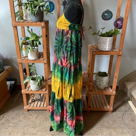 L.O.G.G Tie Dye Maxi Dress - Picture 6 of 7